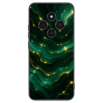 Picasee silikonowe czarne etui na Xiaomi Poco C75 - Emerald