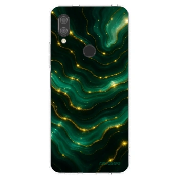 Picasee silikonowe przeźroczyste etui na Xiaomi Redmi 7 - Emerald