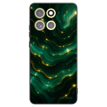 Picasee silikonowe czarne etui na Motorola Moto G86 5G - Emerald