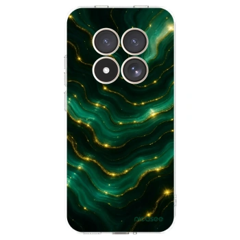Picasee silikonowe przeźroczyste etui na Xiaomi Redmi Note 15 Pro 4G - Emerald