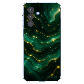 Picasee silikonowe przeźroczyste etui na Samsung Galaxy A17 5G - Emerald