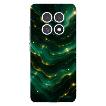 Picasee silikonowe przeźroczyste etui na Xiaomi Redmi Note 15 4G - Emerald