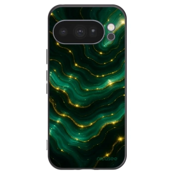 Picasee silikonowe czarne etui na Google Pixel 10 Pro - Emerald