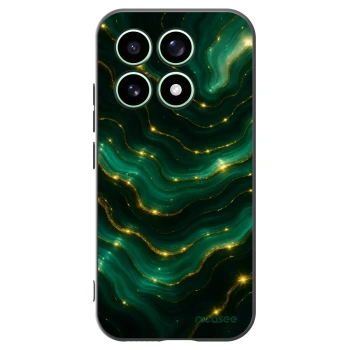 Picasee silikonowe czarne etui na Xiaomi 17 - Emerald