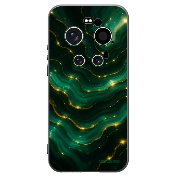 Picasee silikonowe czarne etui na Xiaomi 17 Ultra - Emerald