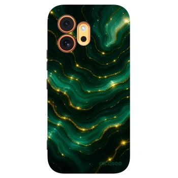 Picasee silikonowe czarne etui na Honor 600 - Emerald