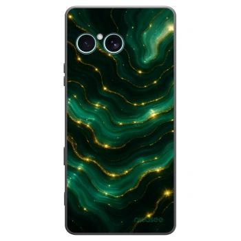 Picasee silikonowe czarne etui na Sony Xperia 10 VII - Emerald