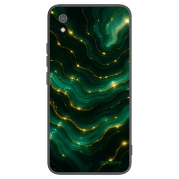 Picasee silikonowe czarne etui na Xiaomi Redmi 7A - Emerald
