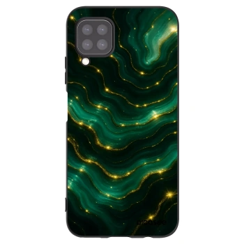 Picasee silikonowe czarne etui na Huawei P40 Lite - Emerald