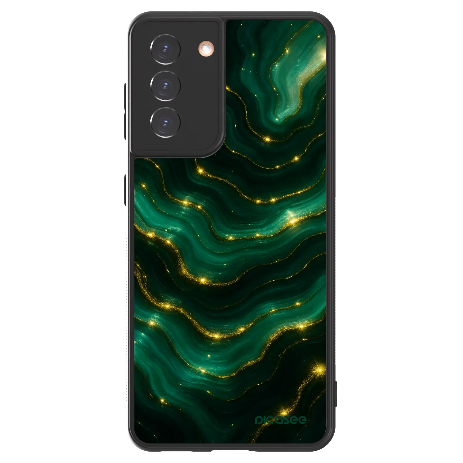 Picasee ULTIMATE CASE na Samsung Galaxy S21 5G G991B - Emerald