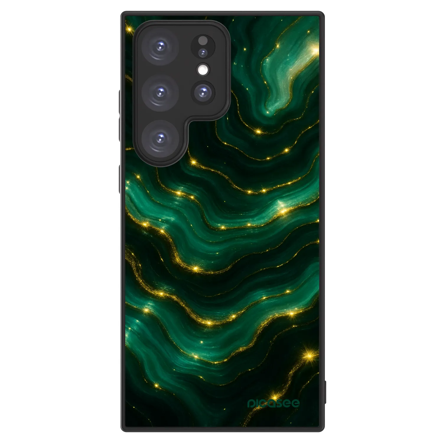 Picasee ULTIMATE CASE PowerShare pro Samsung Galaxy S23 Ultra 5G - Emerald