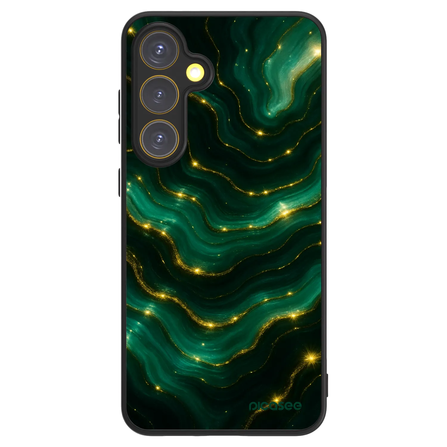 Picasee ULTIMATE CASE PowerShare pro Samsung Galaxy S24 FE S721B - Emerald