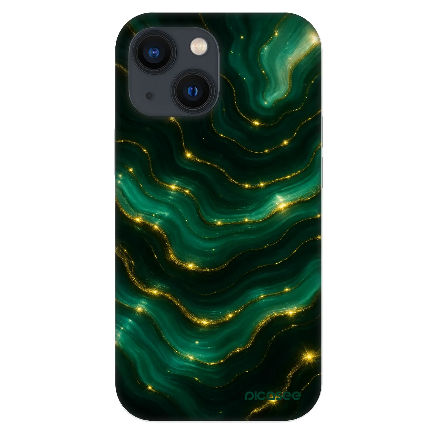 Picasee Fashion Case na Apple iPhone 13 mini - Emerald