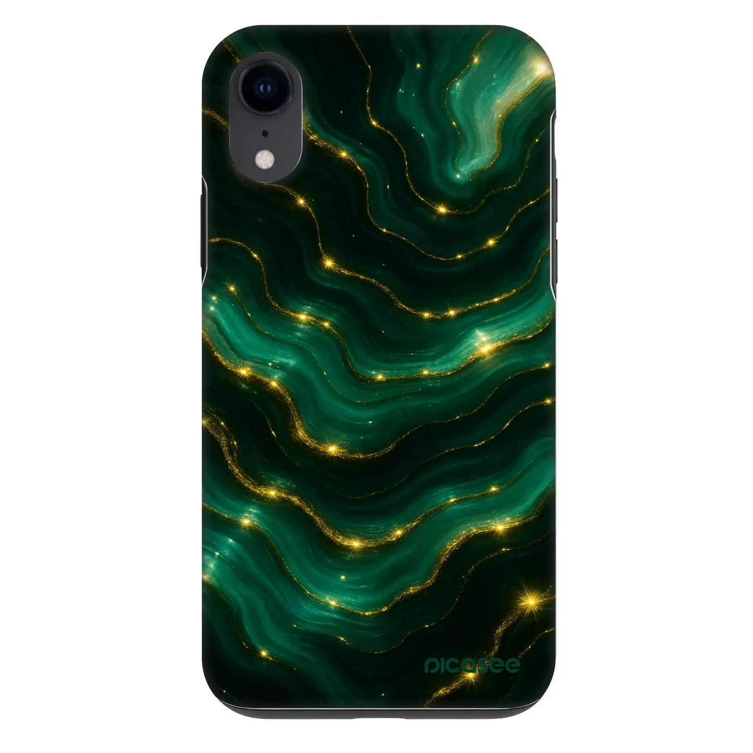 Picasee Fashion Case na Apple iPhone XR - Emerald