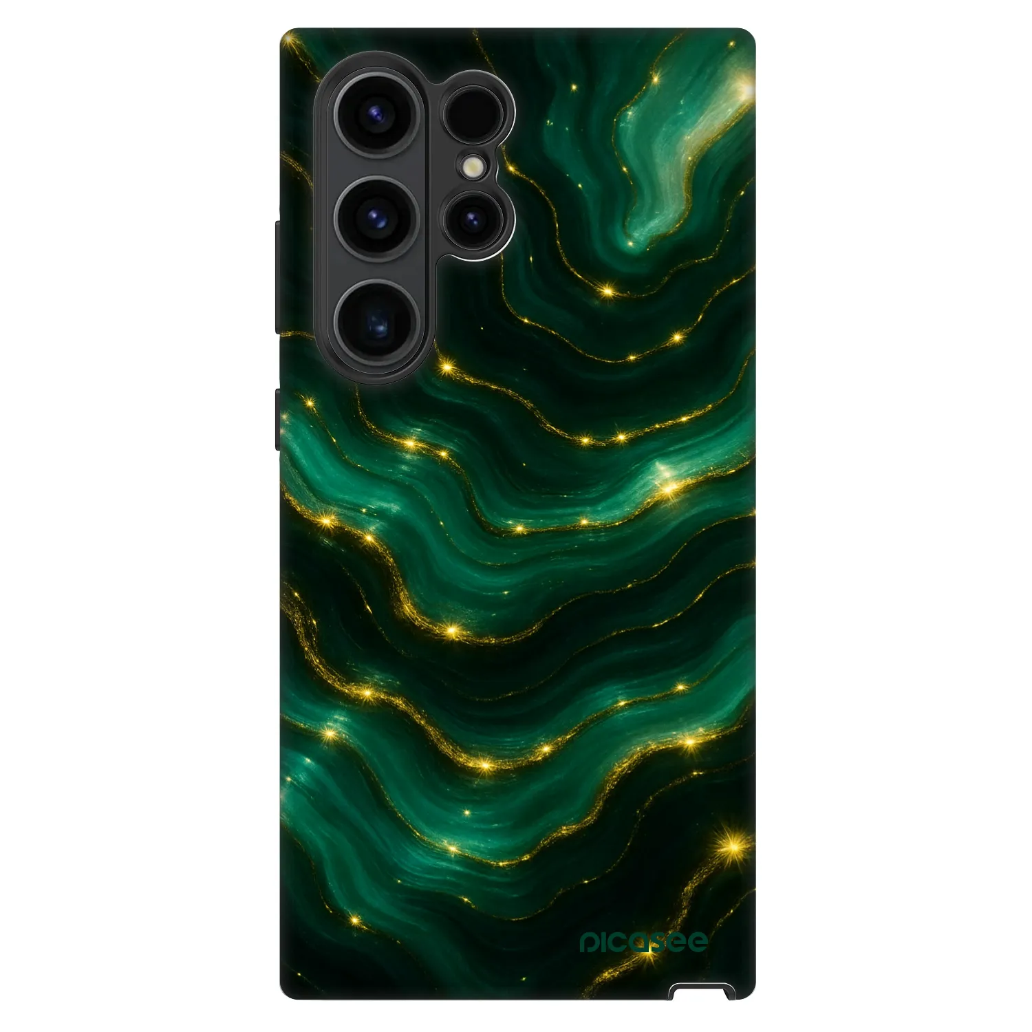 Picasee Fashion Case na Samsung Galaxy S22 Ultra 5G - Emerald