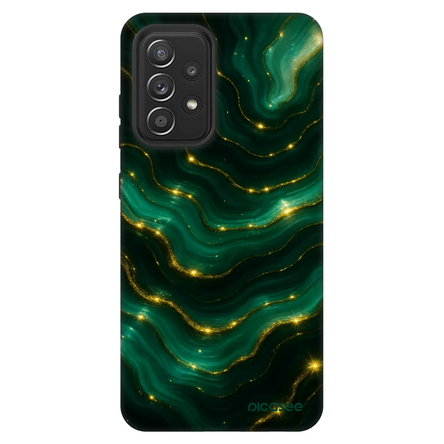Picasee Fashion Case na Samsung Galaxy A52s 5G A528B - Emerald