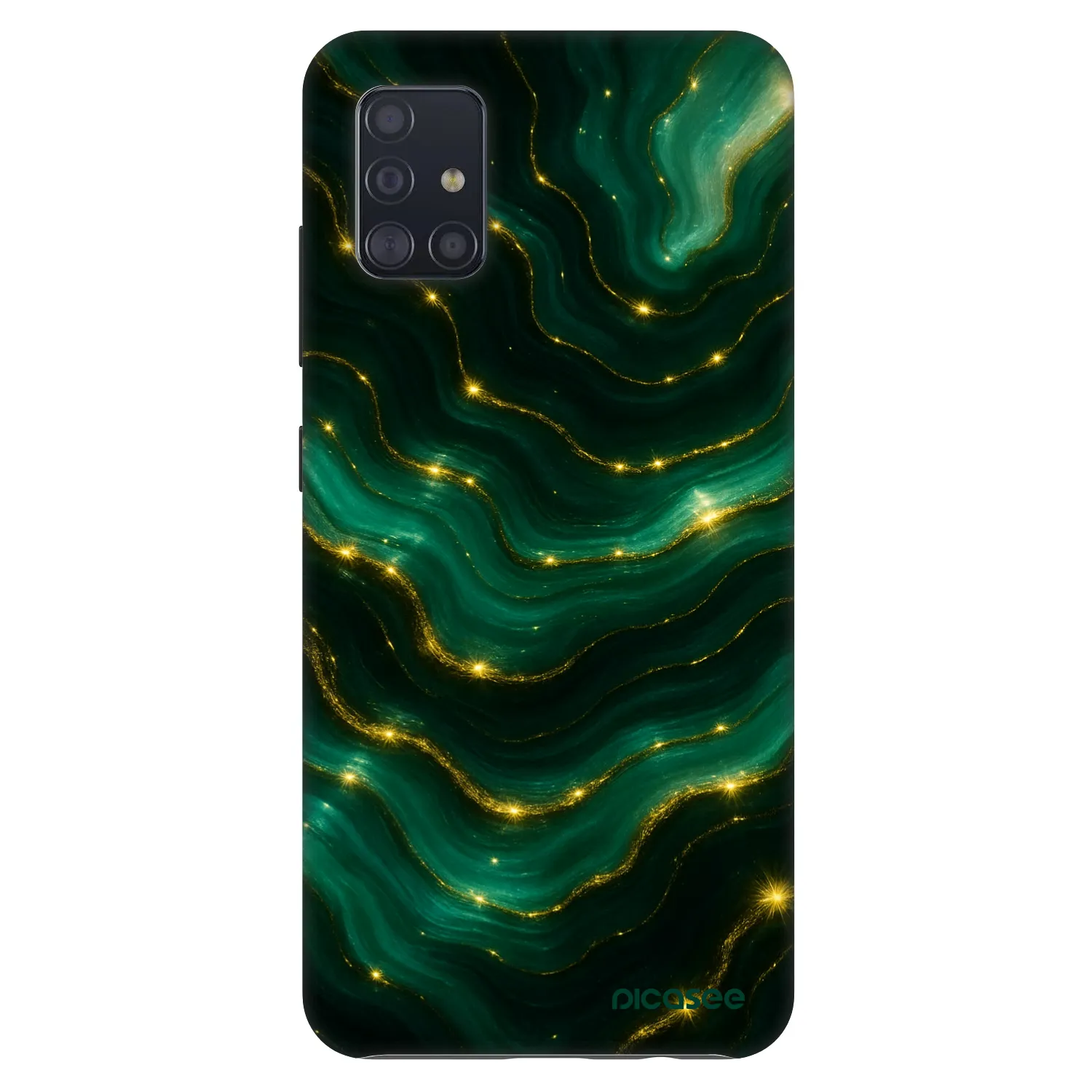 Picasee Fashion Case na Samsung Galaxy A51 A515F - Emerald