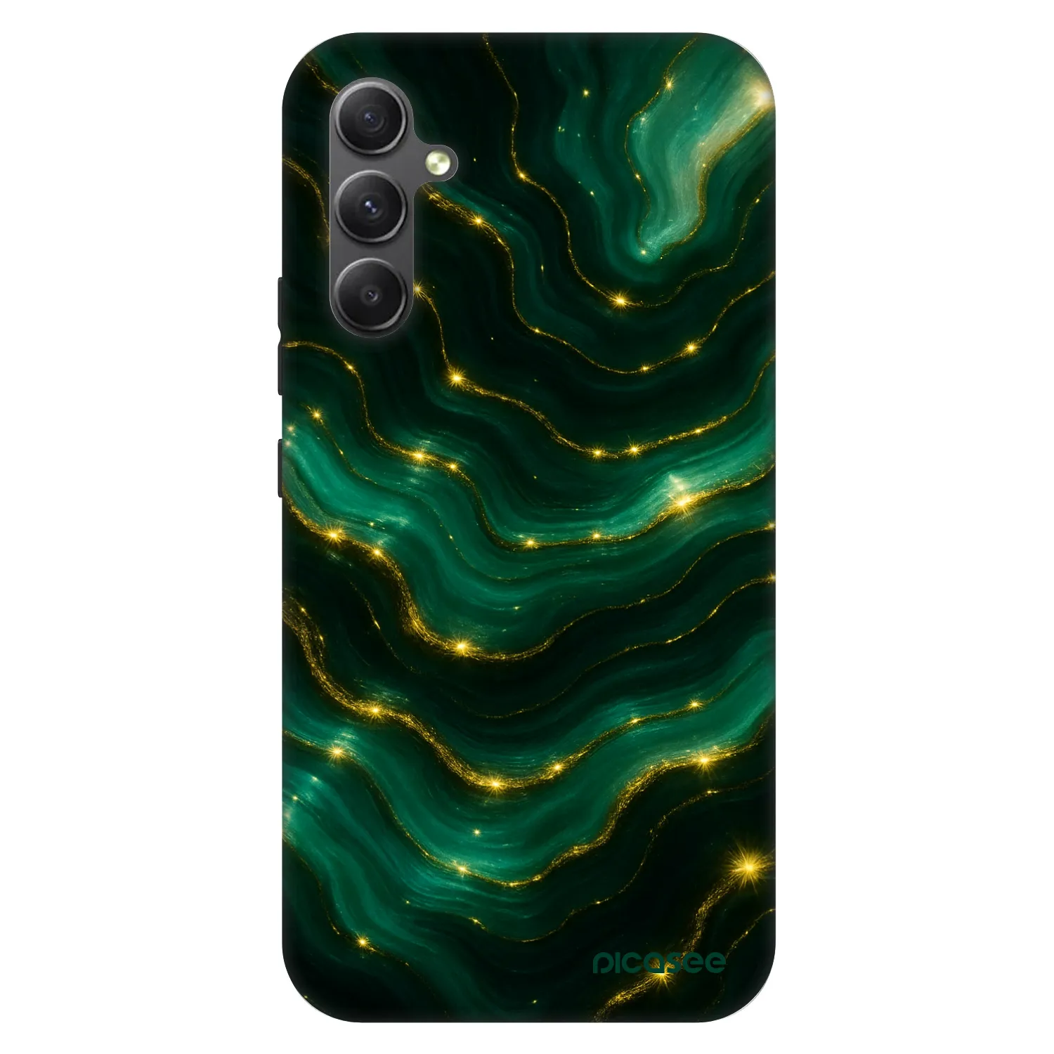 Picasee Fashion Case na Samsung Galaxy A34 5G A346B - Emerald