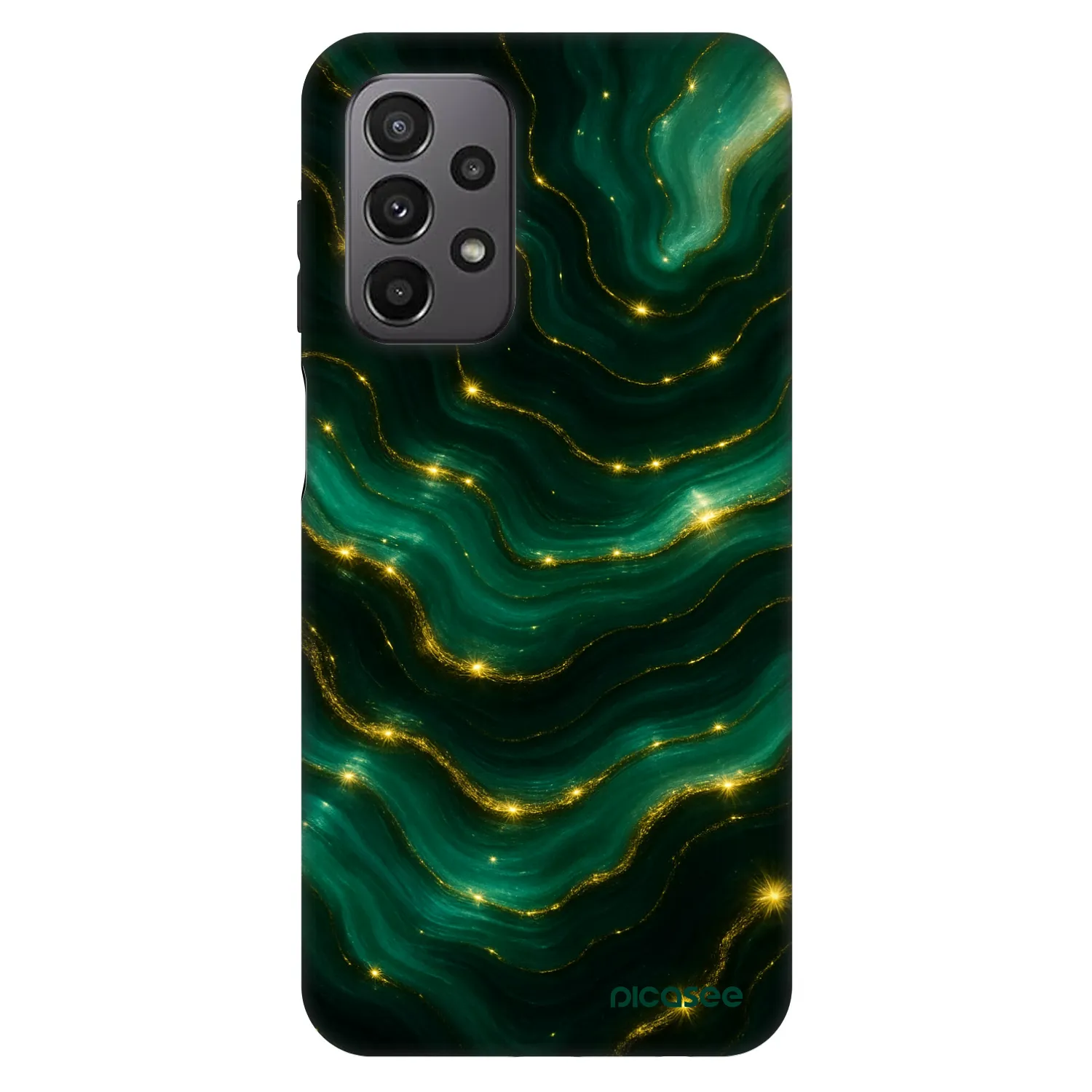 Picasee Fashion Case na Samsung Galaxy A23 A235F 4G - Emerald