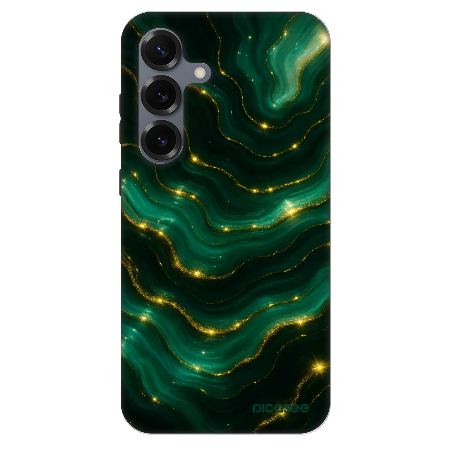 Picasee Fashion Case PowerShare pro Samsung Galaxy S25 5G - Emerald