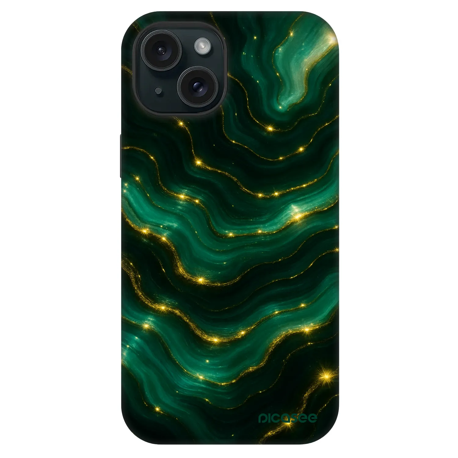 Picasee Fashion Case MagSafe na Apple iPhone 15 - Emerald