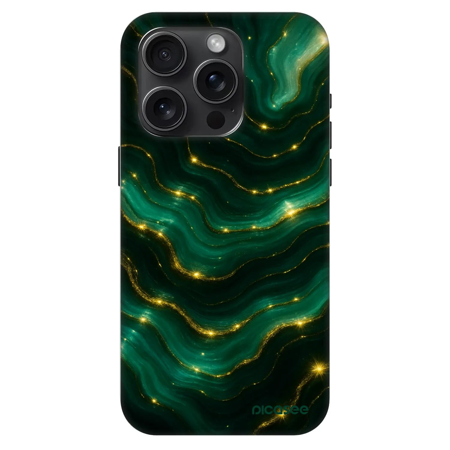 Picasee Fashion Case MagSafe na Apple iPhone 15 Pro - Emerald