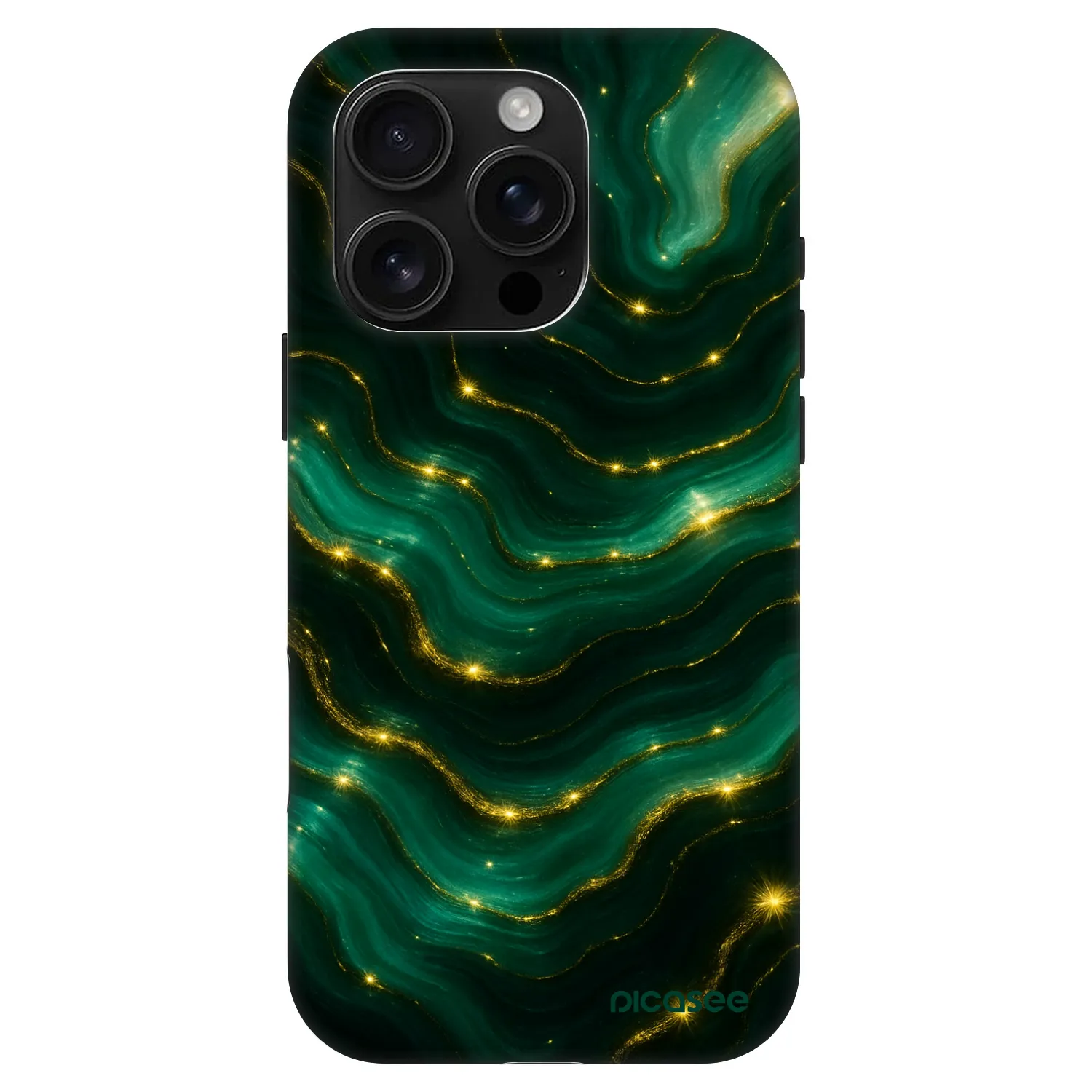 Picasee Fashion Case MagSafe na Apple iPhone 16 Pro - Emerald