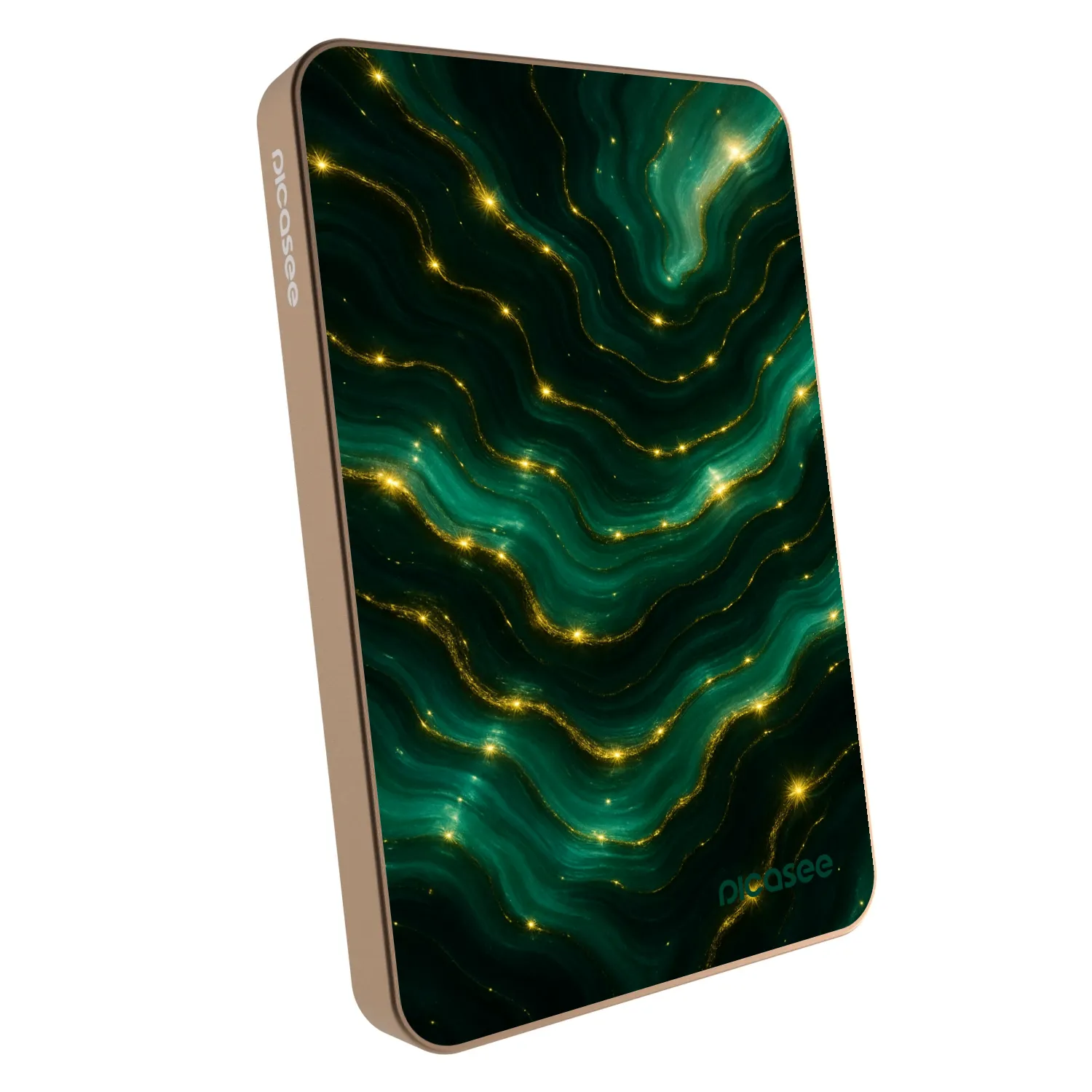 Picasee Powerbank z MagSafe 5 000 mAh Złoty - Emerald