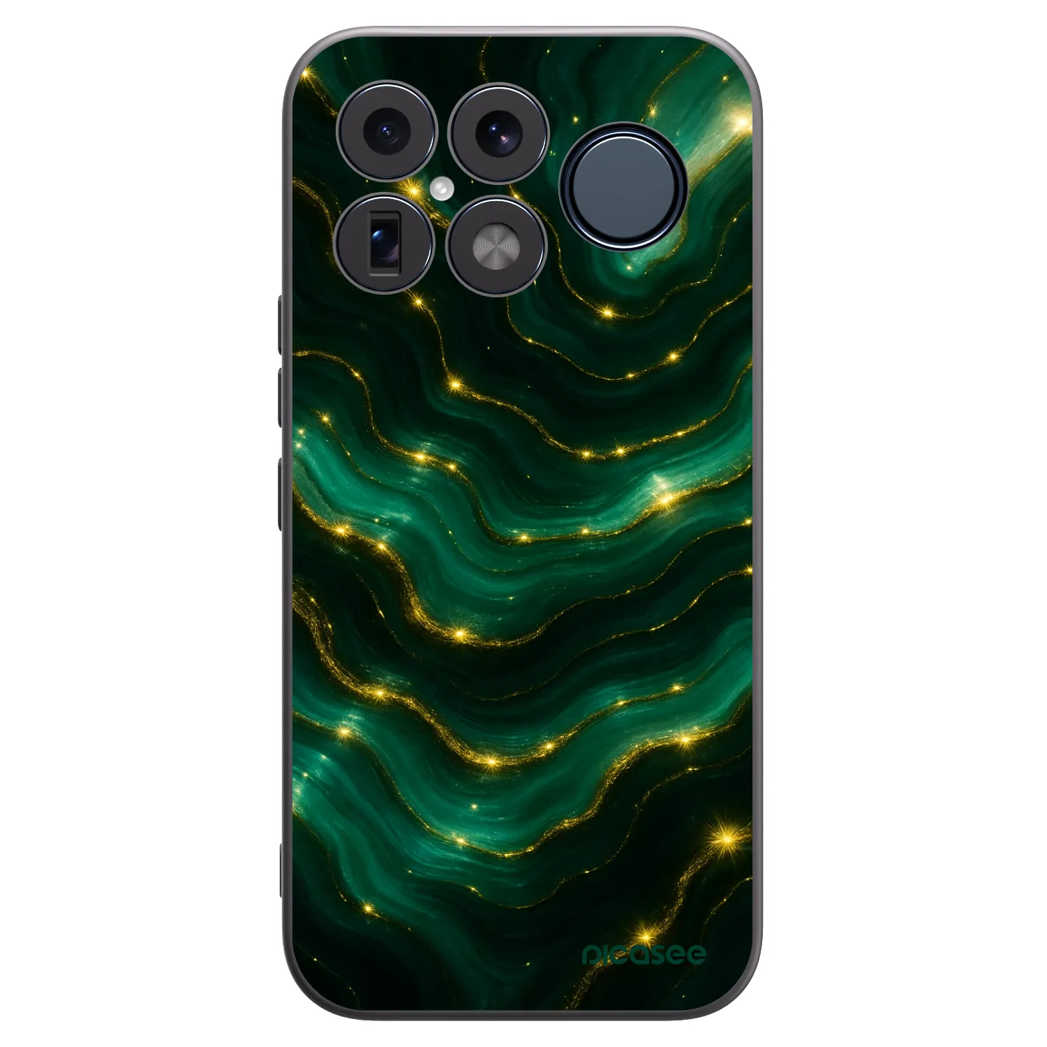 Picasee silikonowe czarne etui na Xiaomi Poco F8 Ultra - Emerald
