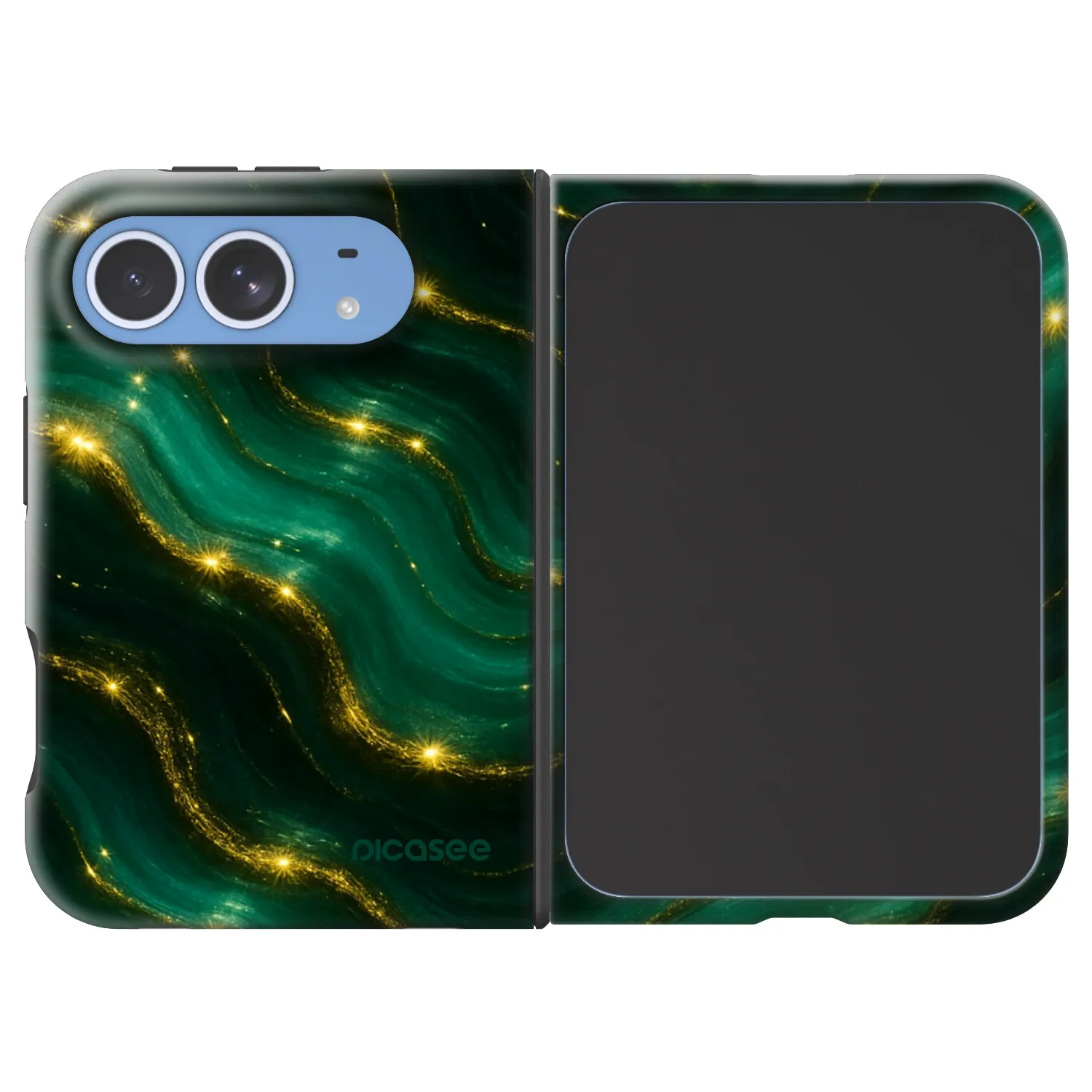 Picasee Fashion Case MagSafe na Apple iPhone Duo - Emerald