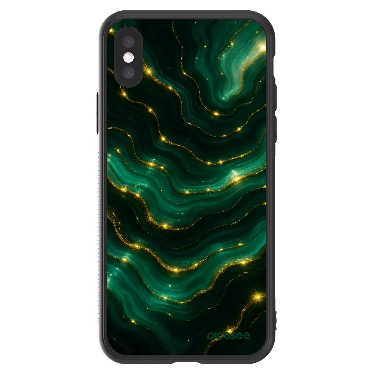Picasee ULTIMATE CASE na Apple iPhone X/XS - Emerald