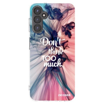 Picasee silikonowe przeźroczyste etui na Samsung Galaxy A14 5G A146P - Don't think TOO much