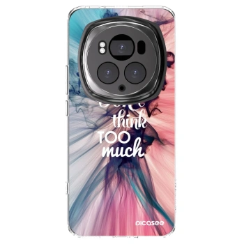 Picasee silikonowe przeźroczyste etui na Honor Magic6 Pro - Don't think TOO much