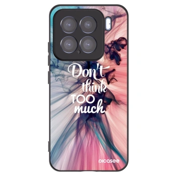 Picasee silikonowe czarne etui na Xiaomi 15 - Don't think TOO much