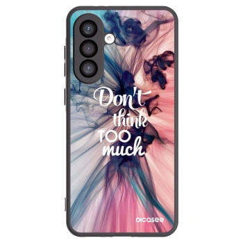 Picasee silikonowe czarne etui na Samsung Galaxy A26 5G A266B - Don't think TOO much