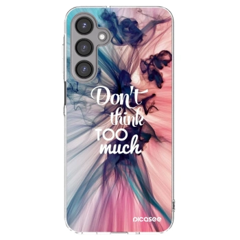 Picasee silikonowe przeźroczyste etui na Samsung Galaxy A16 4G - Don't think TOO much
