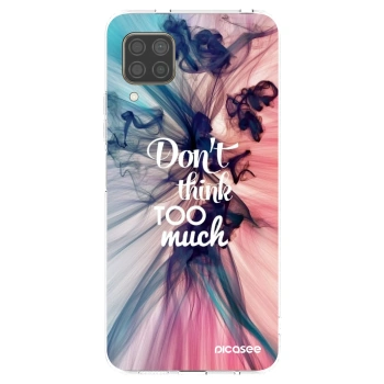 Picasee silikonowe przeźroczyste etui na Huawei P40 Lite - Don't think TOO much