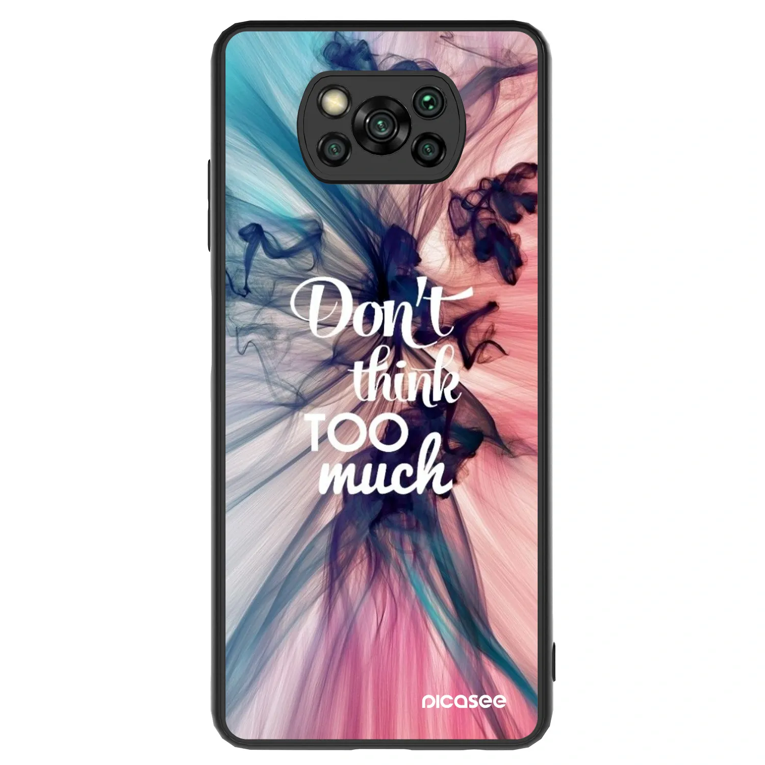 Picasee ULTIMATE CASE na Xiaomi Poco X3 - Don't think TOO much