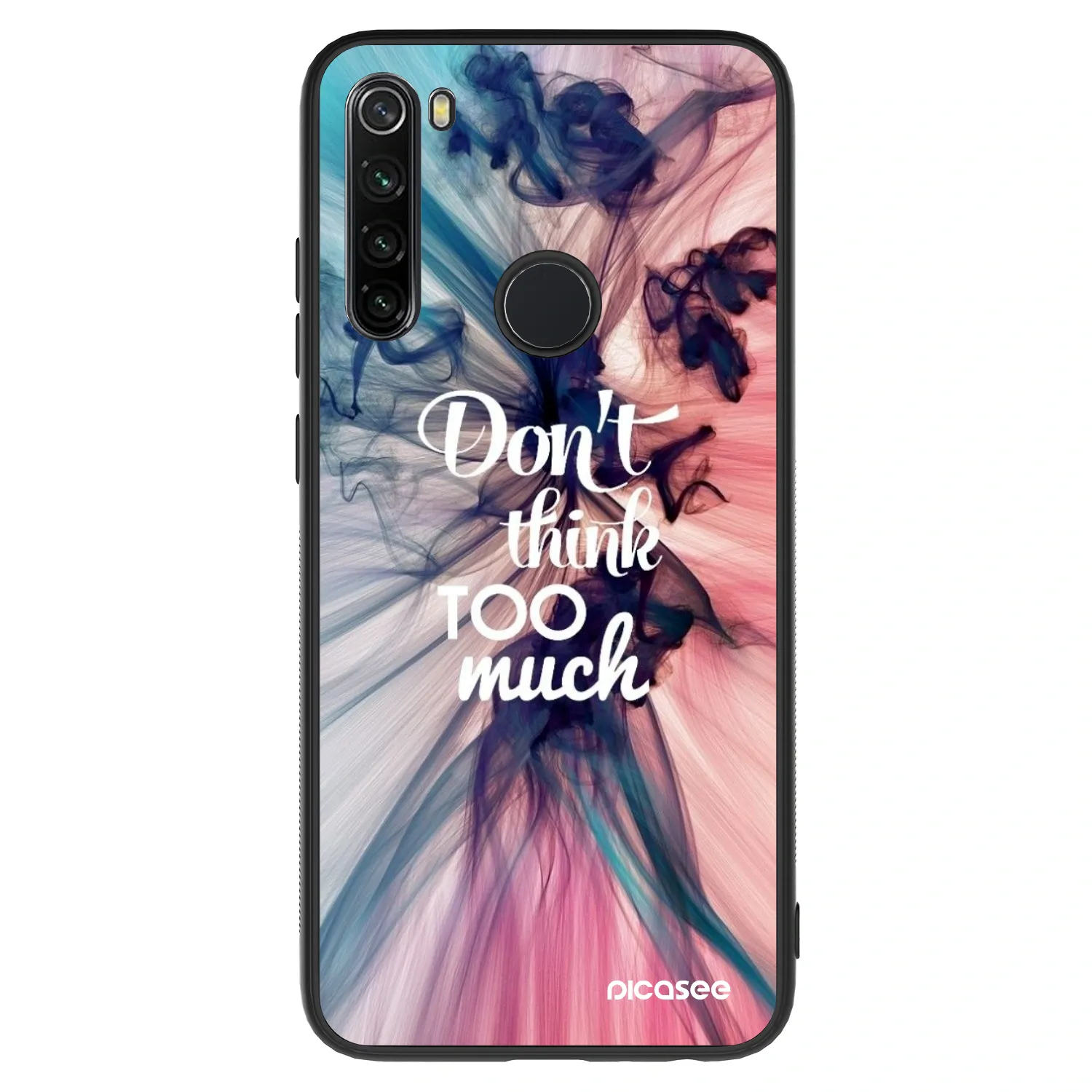 Picasee ULTIMATE CASE na Xiaomi Redmi Note 8 - Don't think TOO much