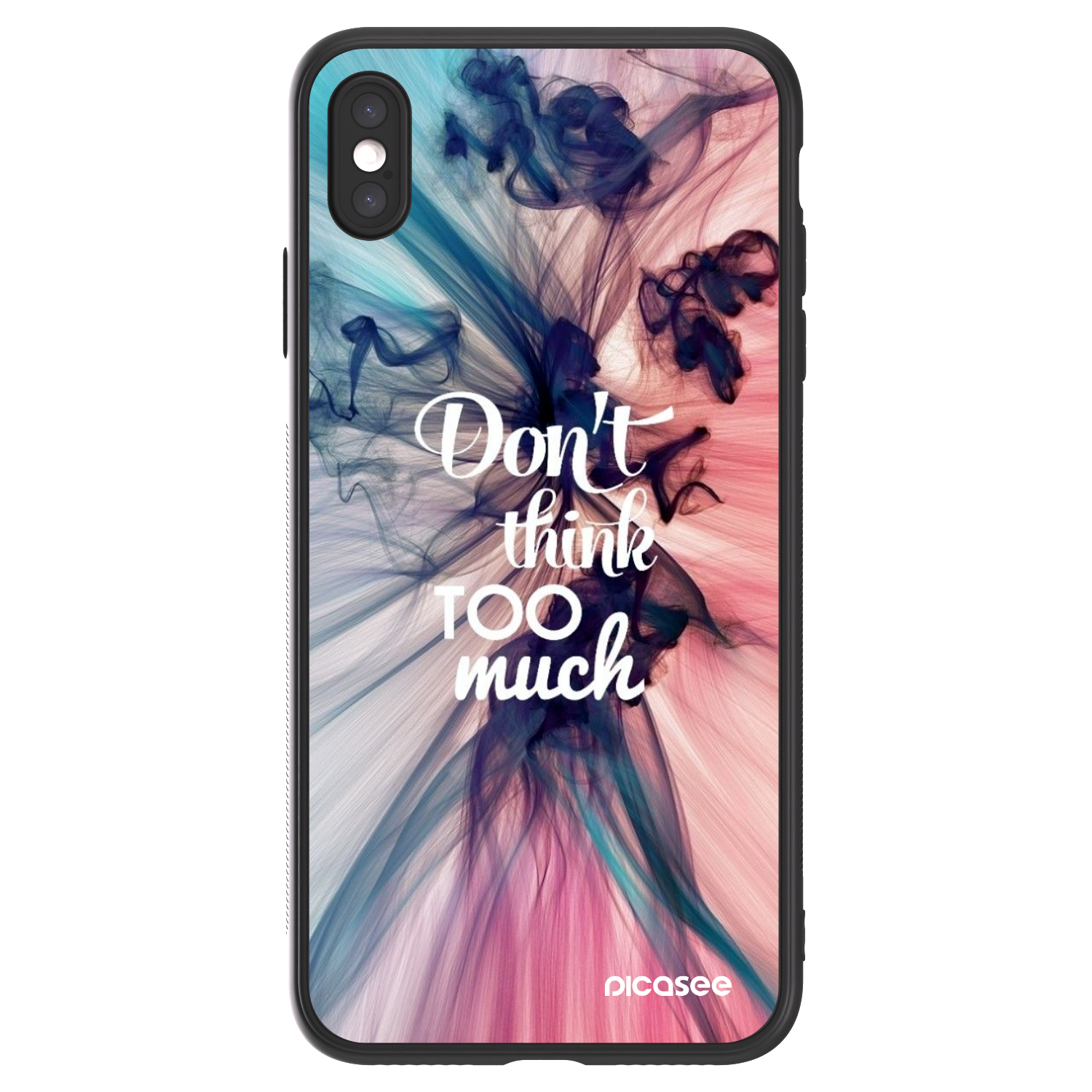 Picasee ULTIMATE CASE na Apple iPhone XS Max - Don't think TOO much