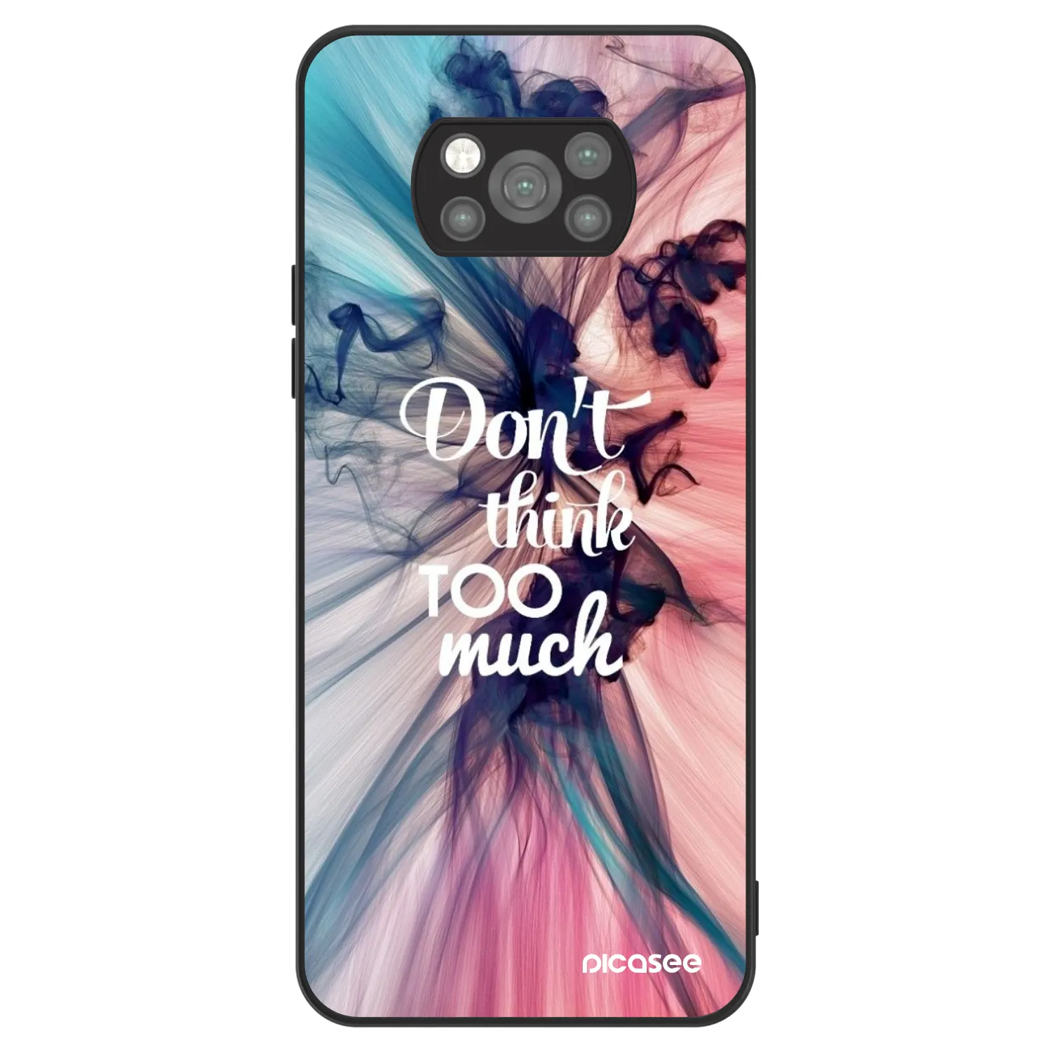 Picasee ULTIMATE CASE na Xiaomi Poco X3 Pro - Don't think TOO much