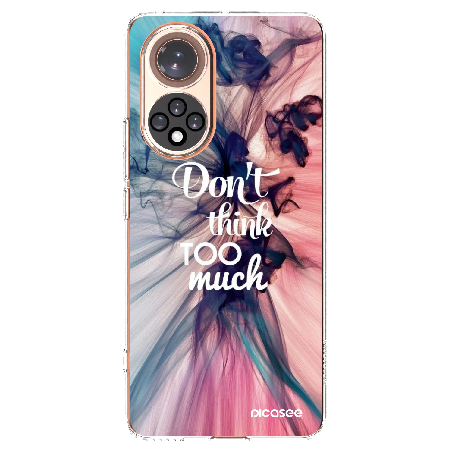 Picasee silikonowe przeźroczyste etui na Huawei Nova 9 - Don't think TOO much