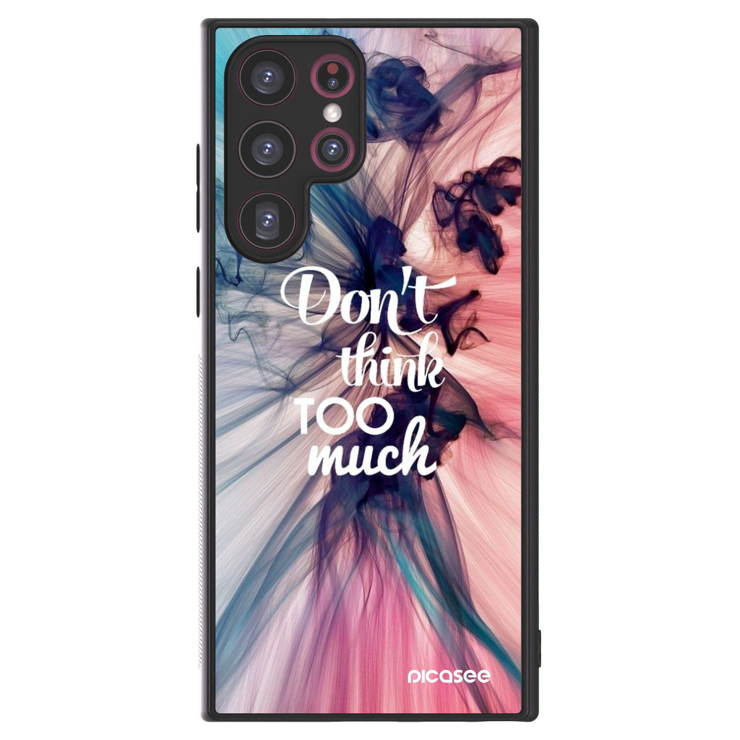 Picasee ULTIMATE CASE na Samsung Galaxy S22 Ultra 5G - Don't think TOO much