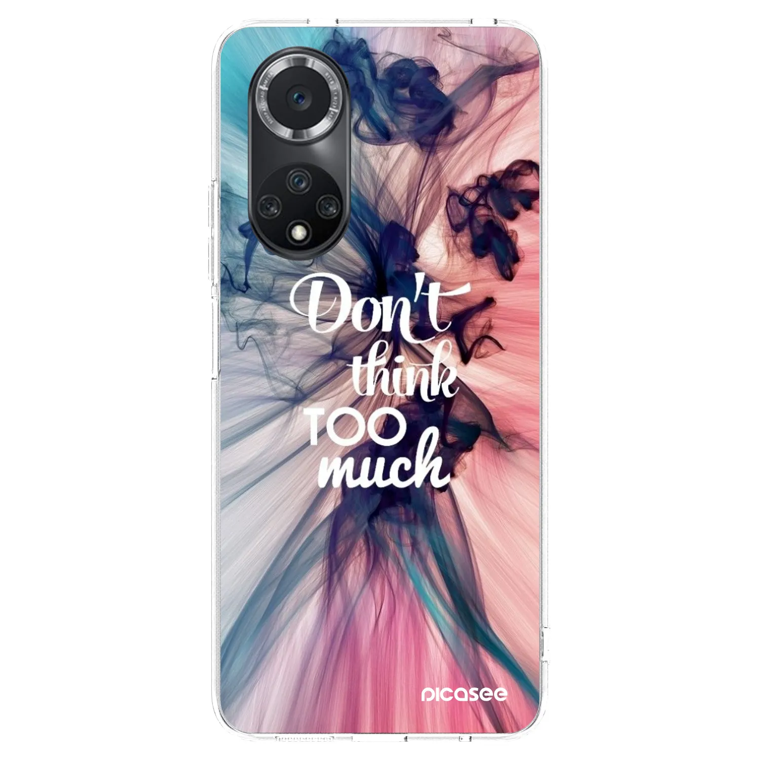 Picasee silikonowe przeźroczyste etui na Huawei Nova 9 SE - Don't think TOO much