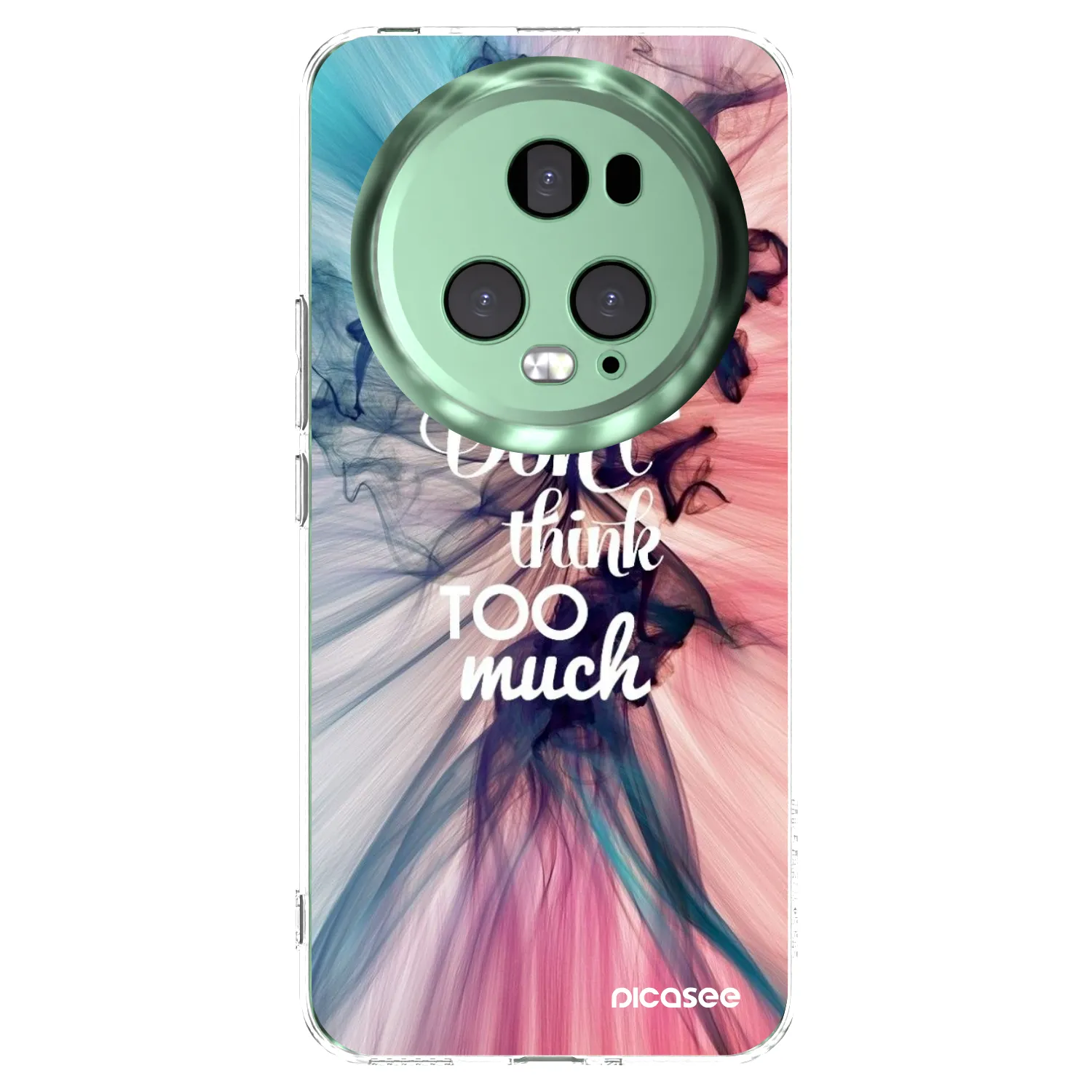 Picasee silikonowe przeźroczyste etui na Honor Magic5 Pro - Don't think TOO much