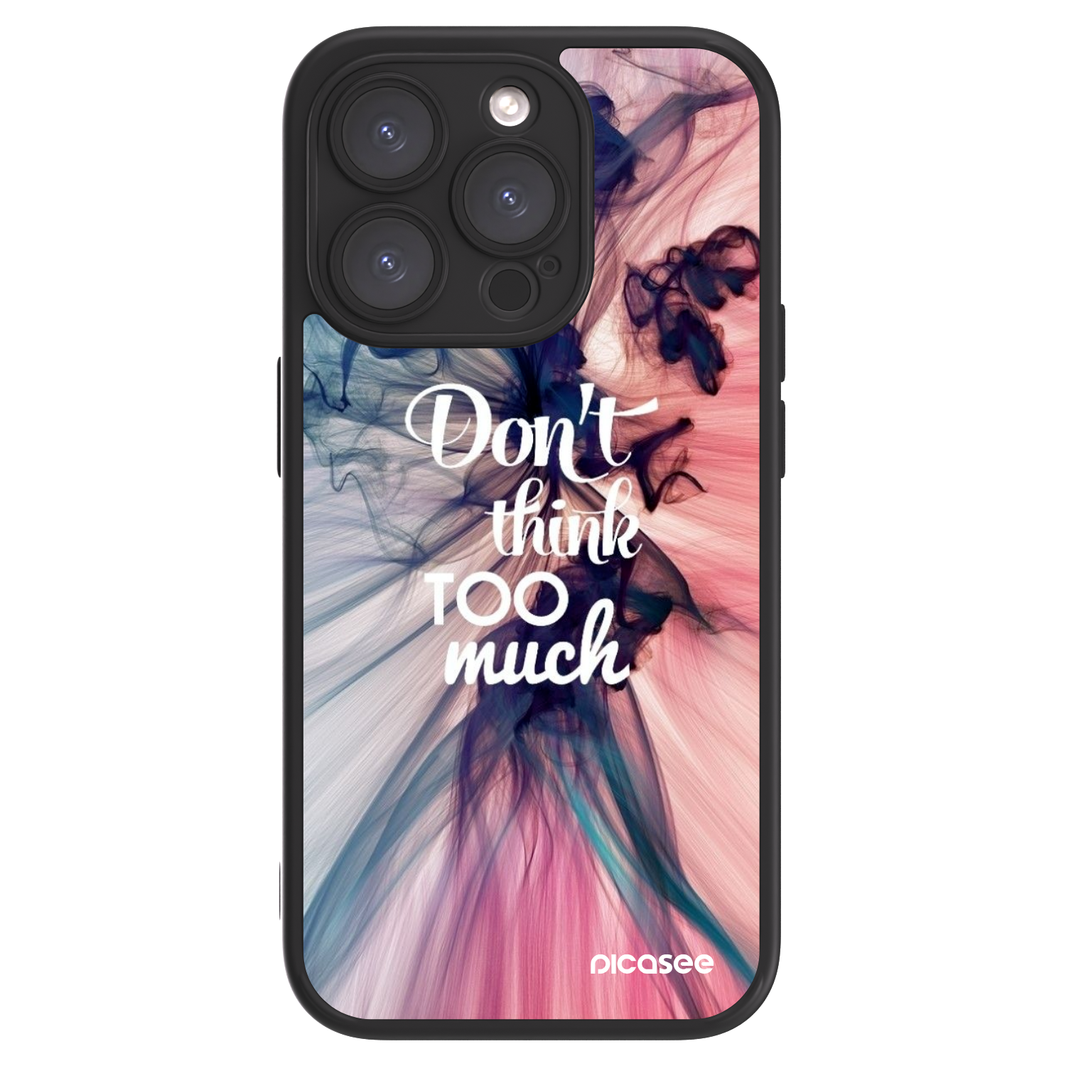 Picasee ULTIMATE CASE na Apple iPhone 15 Pro - Don't think TOO much