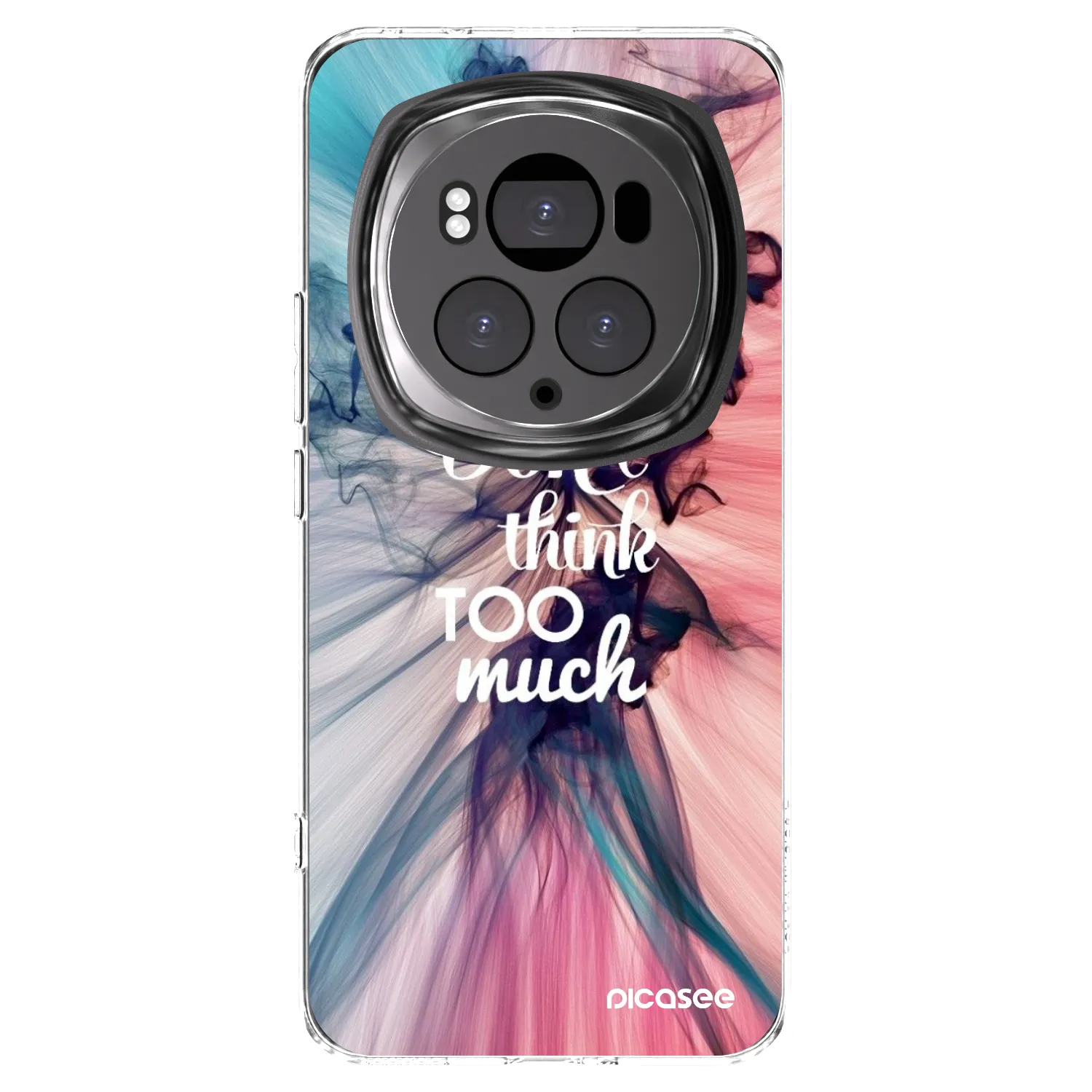 Picasee silikonowe przeźroczyste etui na Honor Magic6 Pro - Don't think TOO much