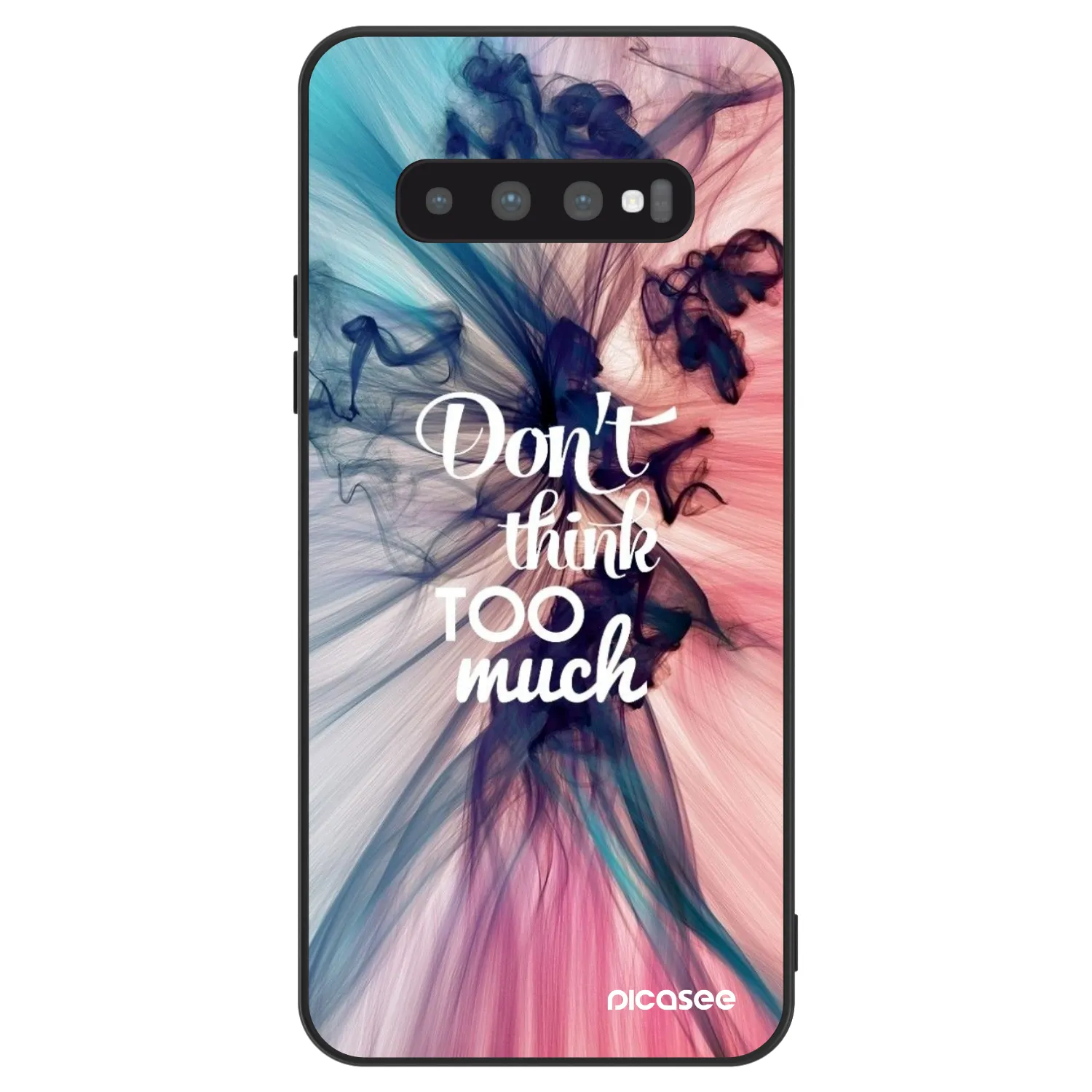 Picasee ULTIMATE CASE na Samsung Galaxy S10 Plus G975 - Don't think TOO much
