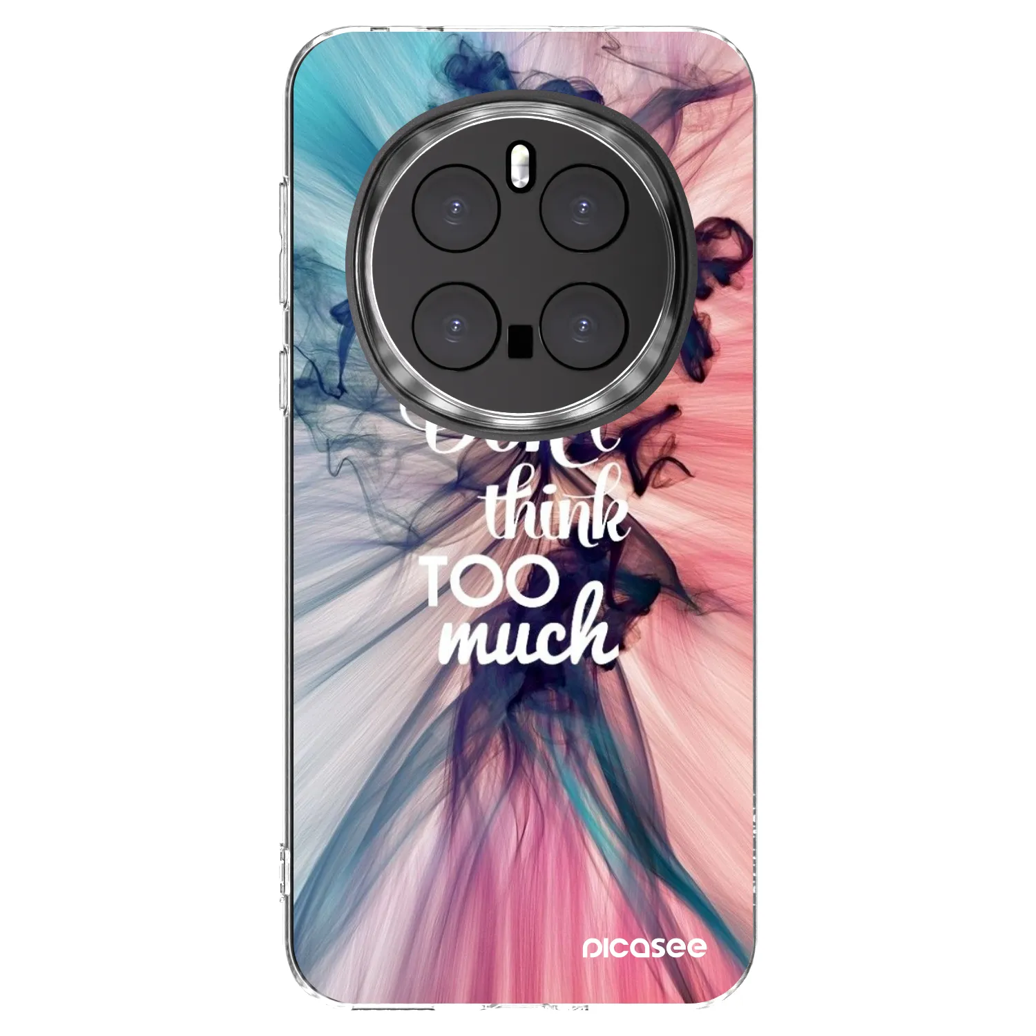 Picasee silikonowe przeźroczyste etui na Honor Magic7 Pro 5G - Don't think TOO much