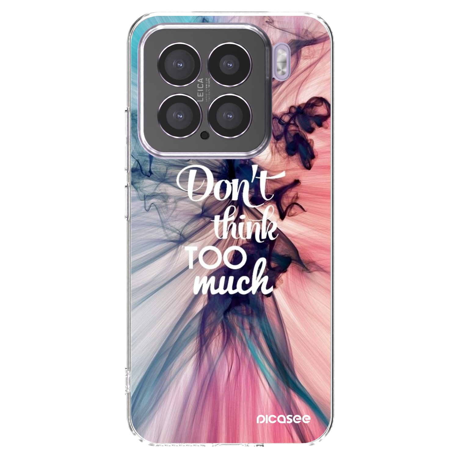 Picasee silikonowe przeźroczyste etui na Xiaomi 15 - Don't think TOO much